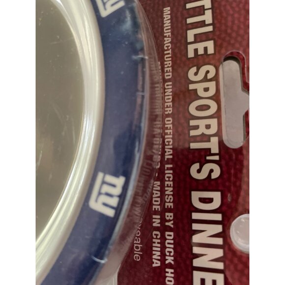 NFL New York Giants Little Sports 3-Piece Dinner Set For Kids - Picture 11 of 11